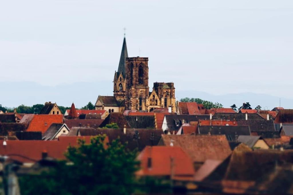 Les Gites De La Poterne Rouffach Bagian luar foto
